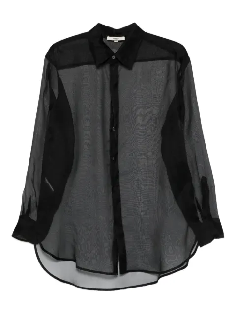 Barena Ausonia sheer shirt Black CAD53374226