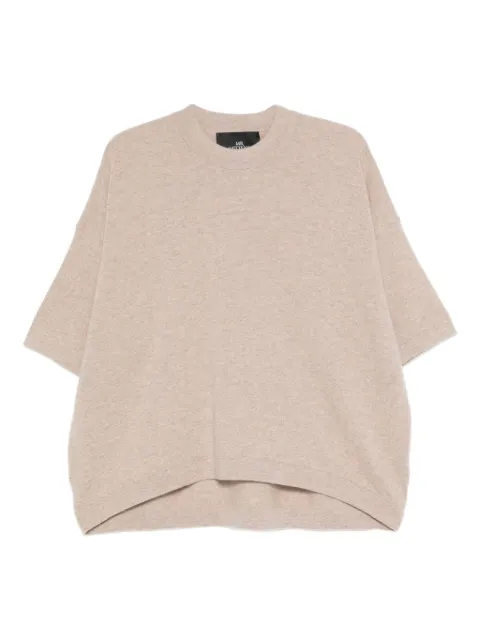 Mr. Mittens Mia short-sleeve round-neck top Neutrals LLVLR0011