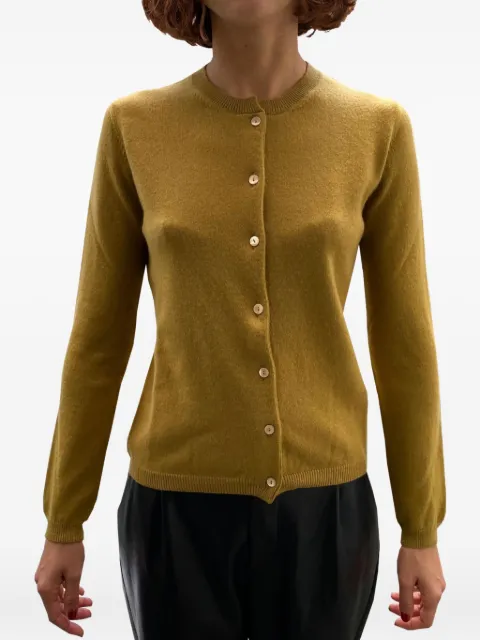 LA ROSE cashmere cardigan Yellow GDC22801