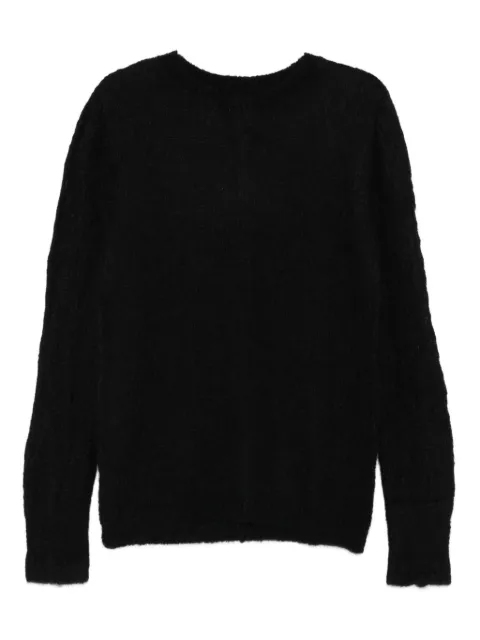 Thom Krom alpaca wool-blend sweater Black MK122
