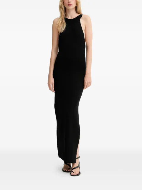 Gestuz open-back sleeveless maxi dress Black 10910454