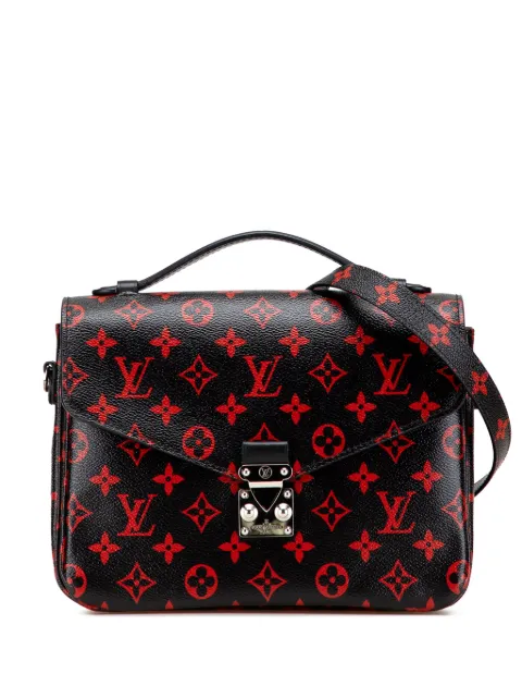 Louis Vuitton Pre-Owned 2016 Monogram Infrarouge Pochette Metis satchel Black XFIJGY1SSQ4SXG6J