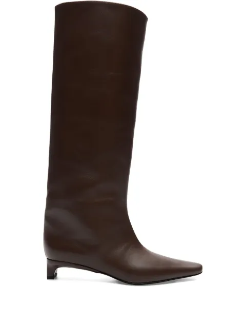 LouLou de Saison Haven leather boots Brown HAVEN