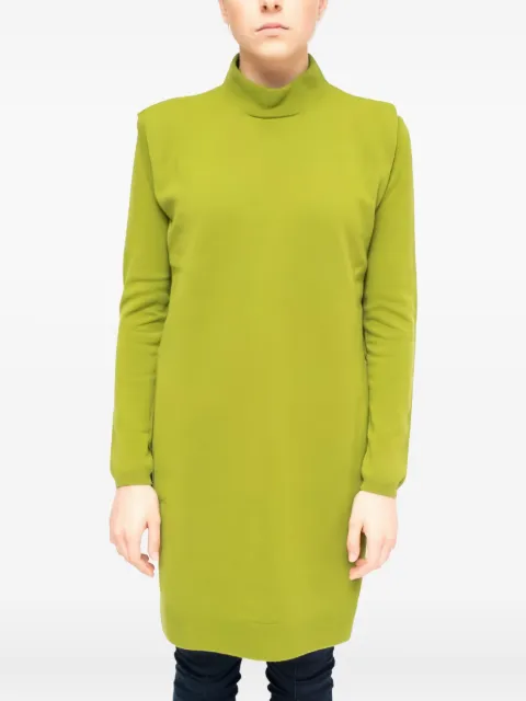 LA ROSE high-neck sleeveless sweater Green 122221678