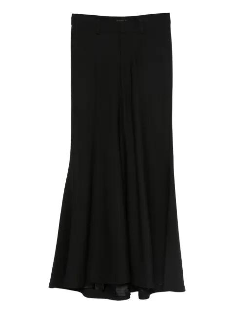 Balenciaga wool maxi skirt Black 850662TJT21