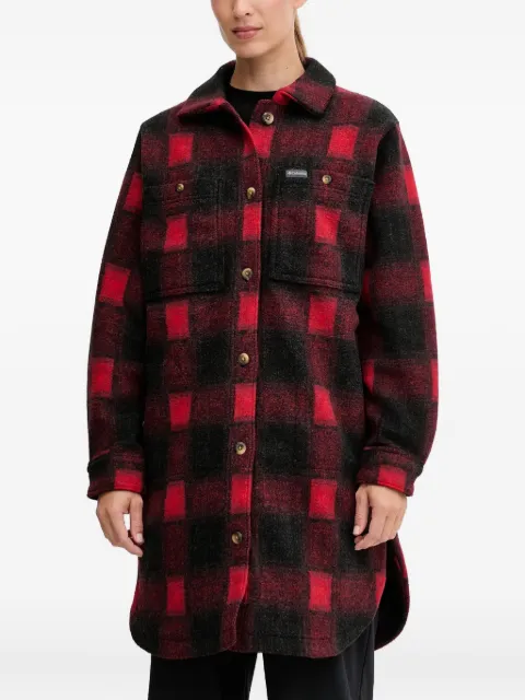 Columbia Wildest Venture™ check-pattern jacket Red 2136171