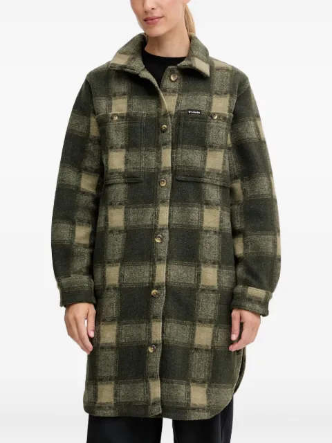 Columbia Wildest Venture™ check-pattern coat Green 2136171