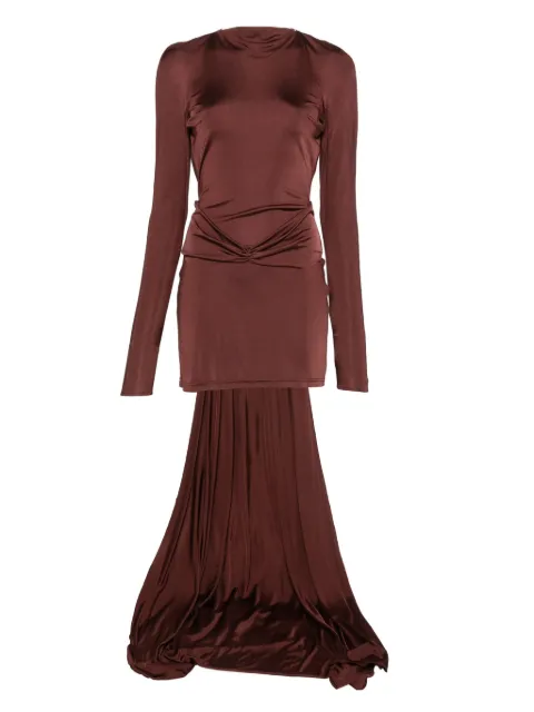 David Koma open-back mini dress Red PF25DK07D