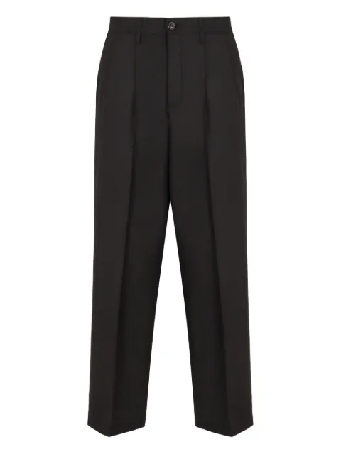 Department 5 pleated-front trousers Black UP0422TS0184