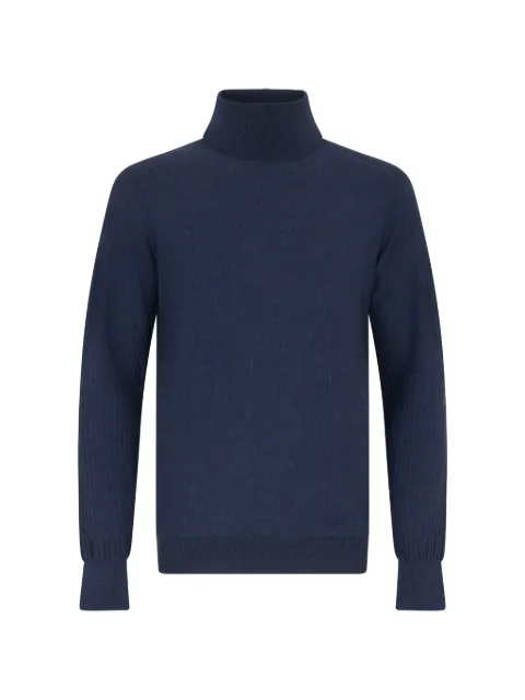 Roberto Collina roll-neck sweater Blue RA03003