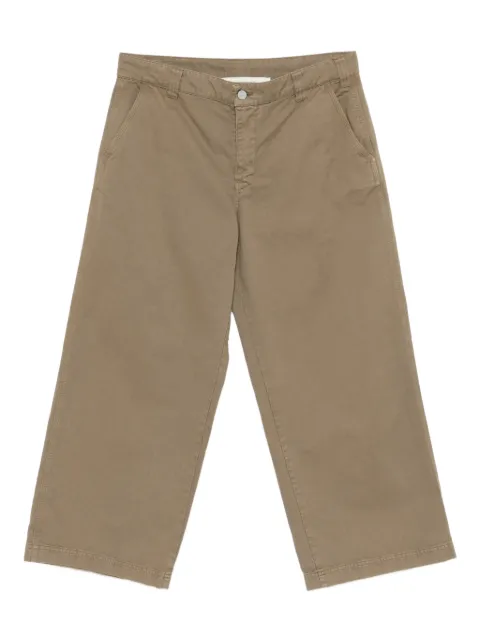 ERL wide-leg trousers Neutrals ERL11P014