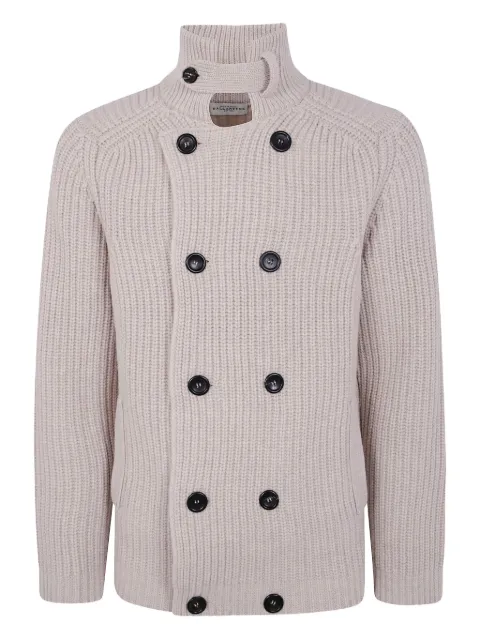 Ballantyne double-breasted cardigan Neutrals B2K2003W049