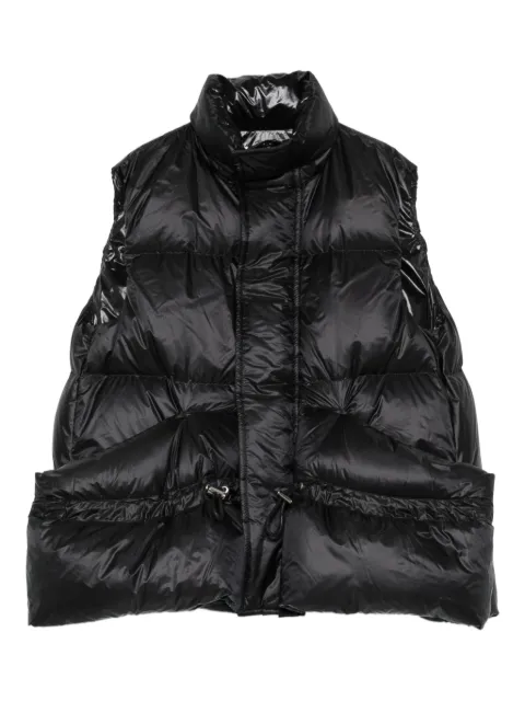 sacai quilted sleeveless vest Black 2508073001