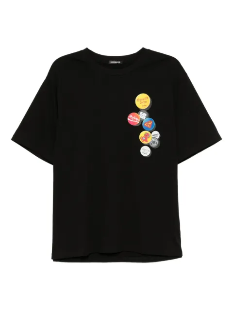 Ground Zero printed T-shirt Black TERMB00220