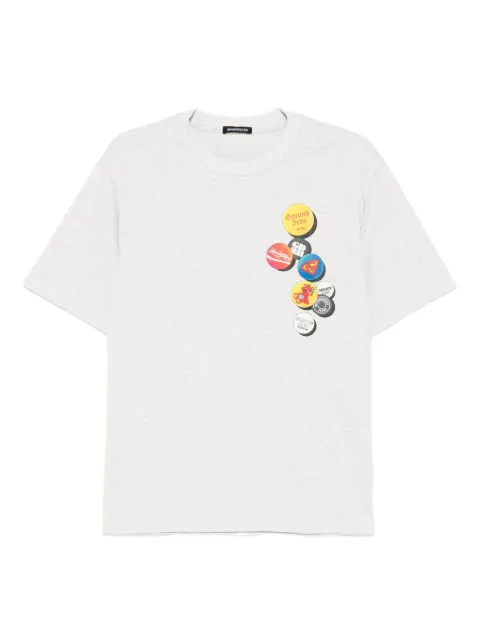 Ground Zero printed T-shirt Grey TERMB00220