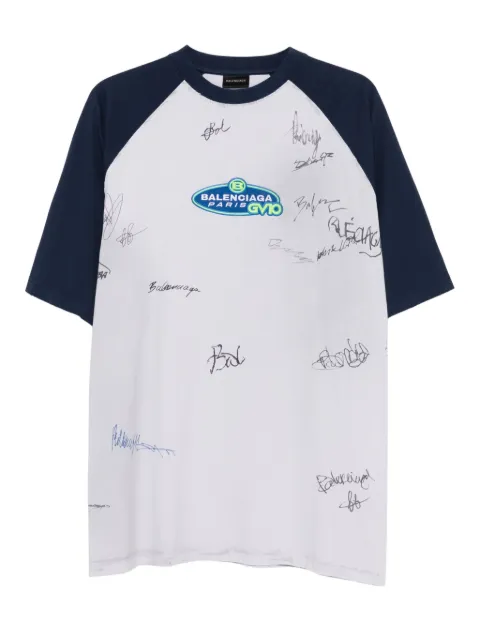 Balenciaga Banana T-shirt White 850419TTVE2