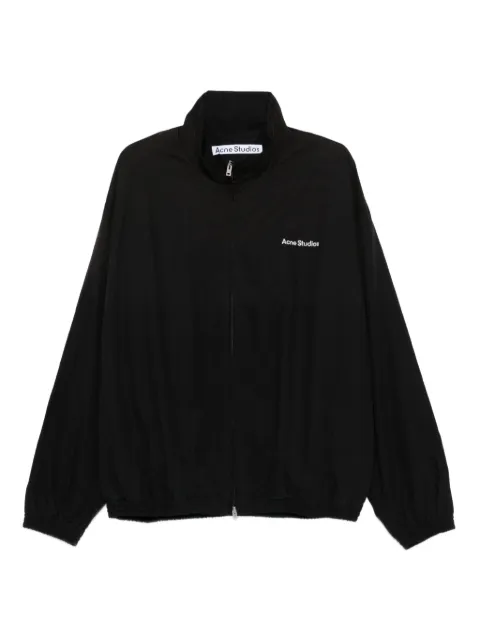 Acne Studios washed logo jacket Black B90863