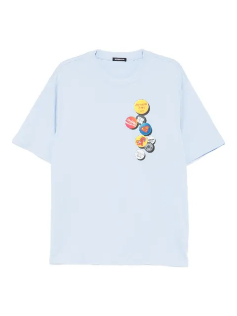 Ground Zero printed T-shirt Blue TERMB00220