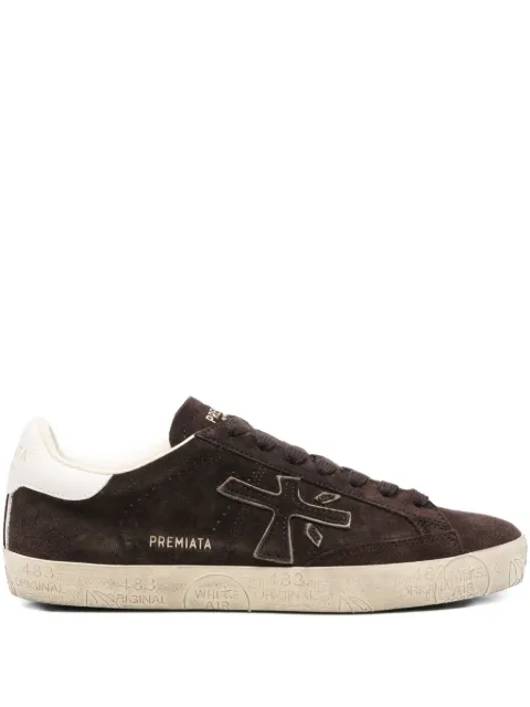 Premiata leather sneakers Brown STEVEND