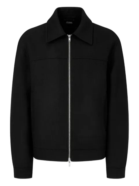 TOMBOY zip-up wool jacket Black 9155413181