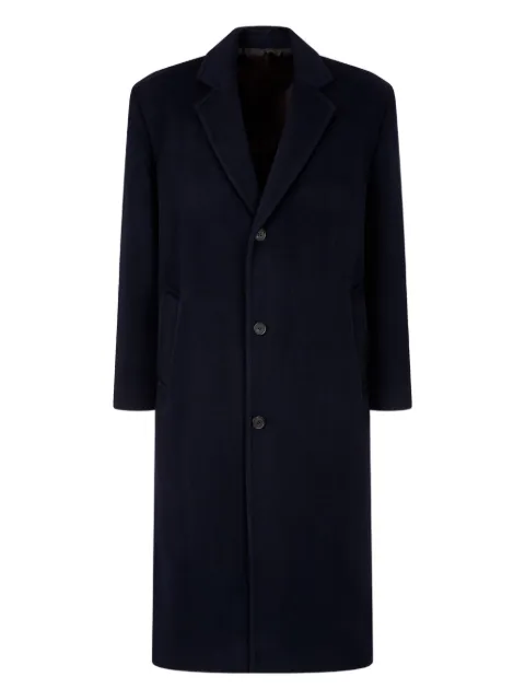TOMBOY three-button welt-pocket coat Blue 9155411182