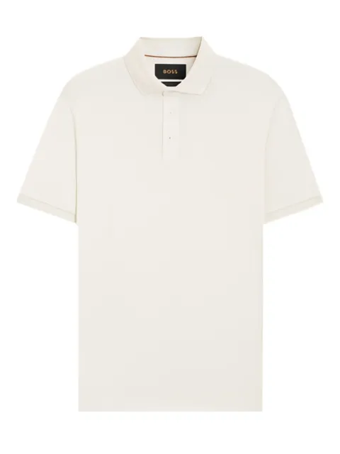 BOSS L-Perry 14 short-sleeve polo shirt Neutrals 50494980