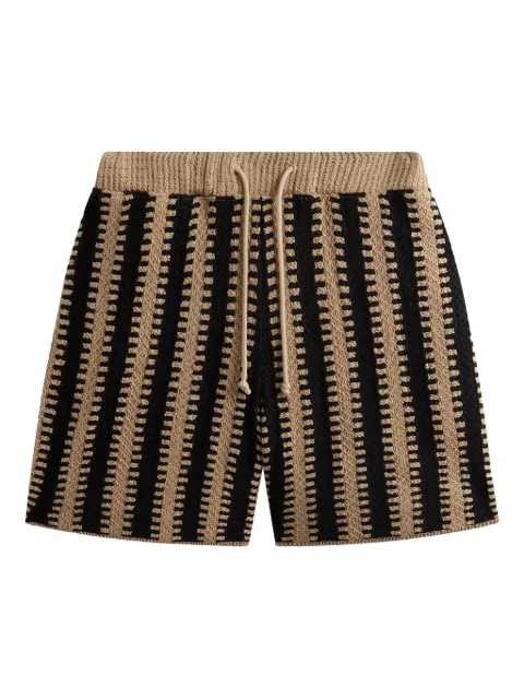 KITH Curtis crochet shorts Neutrals KHM060590