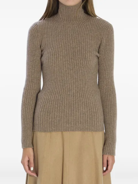Max Mara ribbed high-neck sweater Neutrals 2521366293600