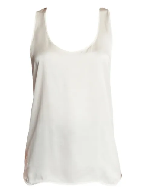 WARDROBE.NYC scoop-neck top White W1137F25SE