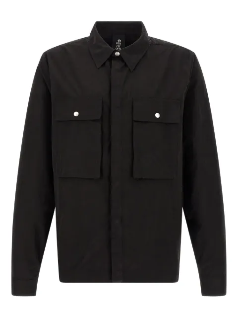 Thom Krom snap-button pocket shirt Black MH175BLACK