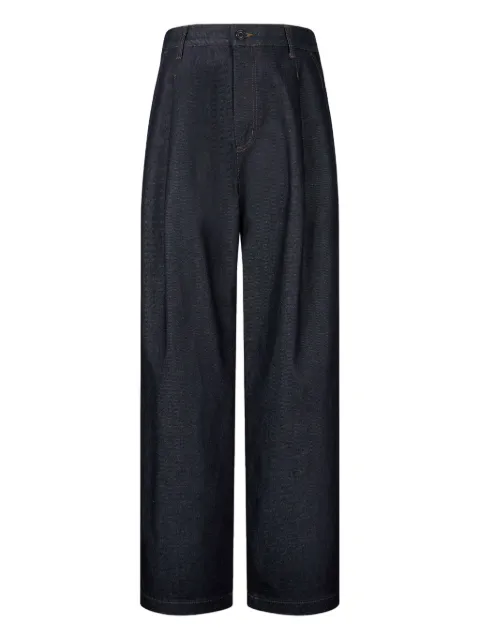 TOMBOY pleated denim trousers Blue 9155362132