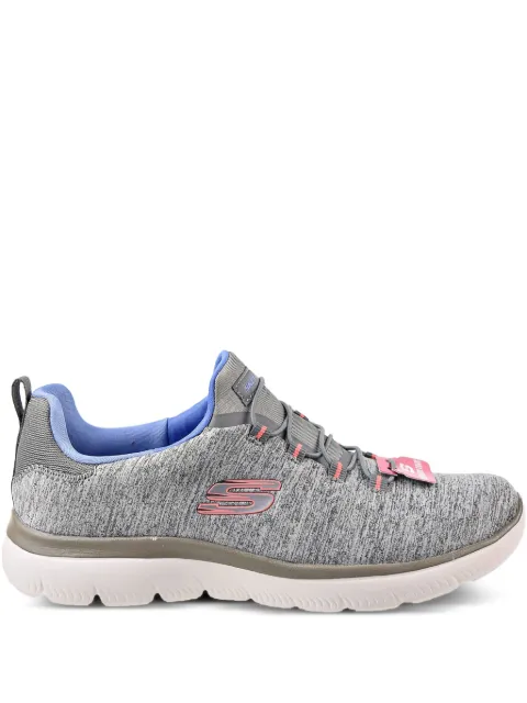 Skechers Summits - Quick Getaway lace-up sneakers Grey 12983