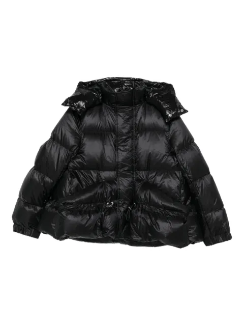 sacai hooded quilted jacket Black 2508072