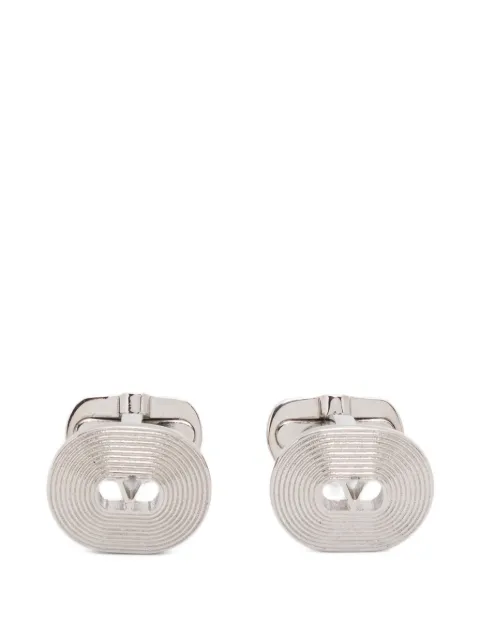 Valentino Garavani logo-detail cufflinks Silver YJ0AH0MET