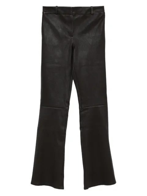 Arma leather flared pants Black 001L25603102