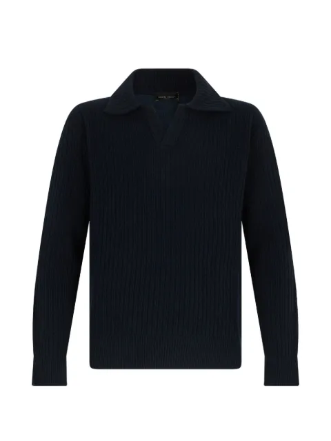 Roberto Collina ribbed-knit sweater Blue RA34004