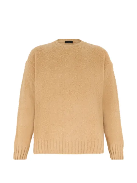 Roberto Collina brushed-knit sweater Brown RA45301