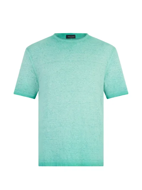 Roberto Collina marl-effect crew-neck T-shirt Green RB70021