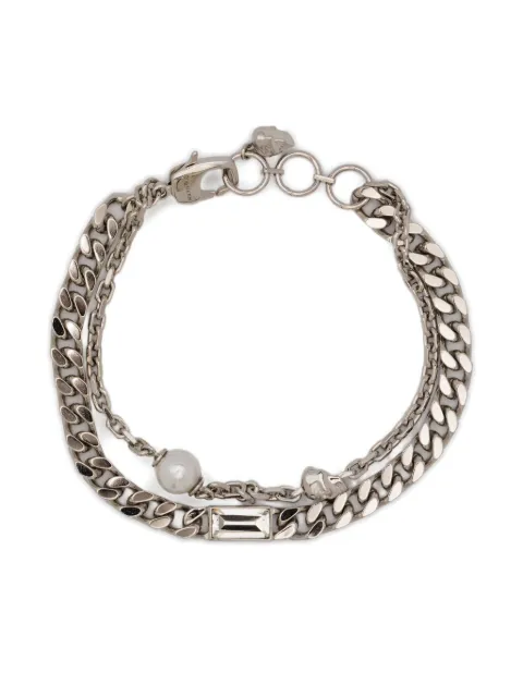 Alexander McQueen chain-link bracelet Grey 846584J161B