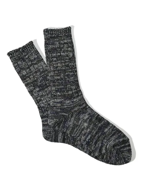 Anonymous Ism 5Color Mix Crew socks Black 8087870039