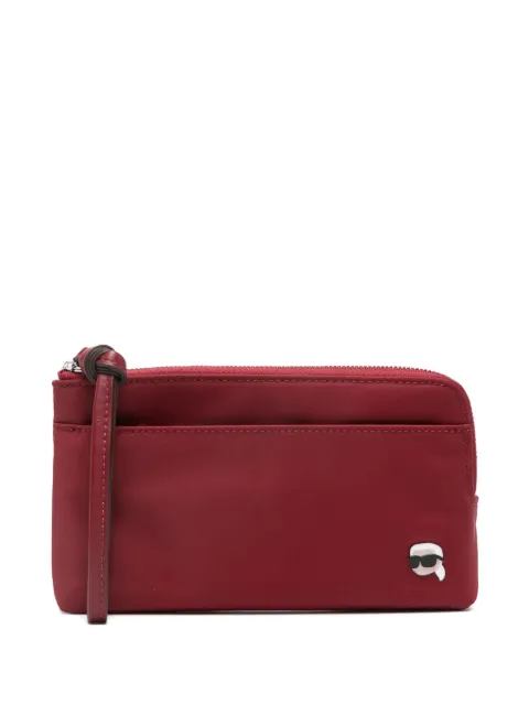 Karl Lagerfeld zip-fastening pocket wallet Red A3W320112DJ