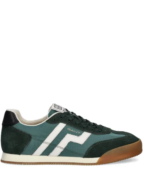 Gant suede stripes-detail sneakers Green 31531035