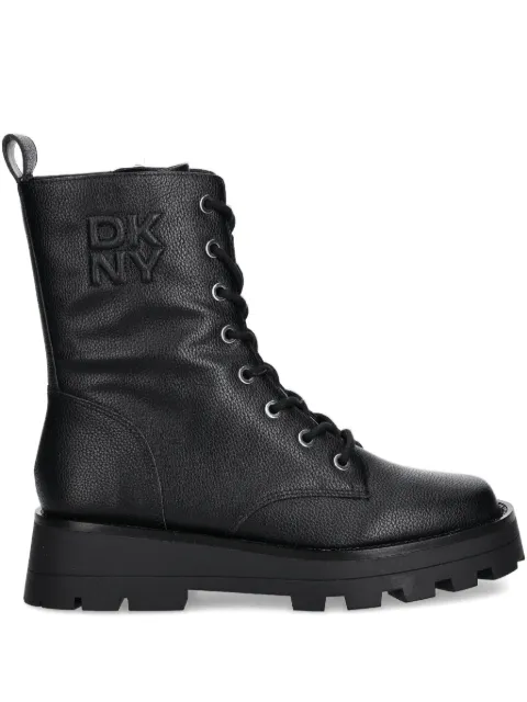 DKNY Sejal lace-up lug-sole boots Black K3544872
