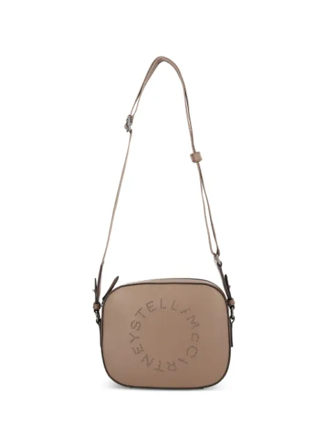 Stella McCartney logo-lettering crossbody bag Neutrals 700266WP0563