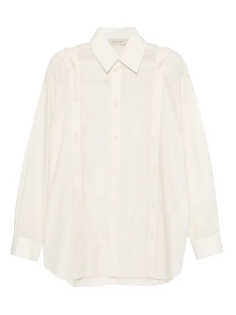 Qasimi modular shirt White AW25SH01