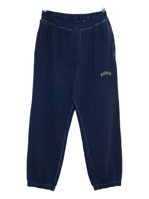 BARROW logo-detail track pants Blue F5BWUAFP028160