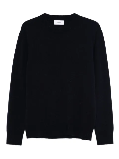 Lardini ribbed crew-neck sweater Blue AALMML422AA65030850