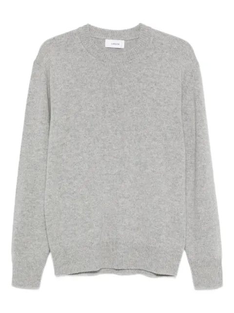 Lardini ribbed crew-neck sweater Grey AALMML422AA65030910