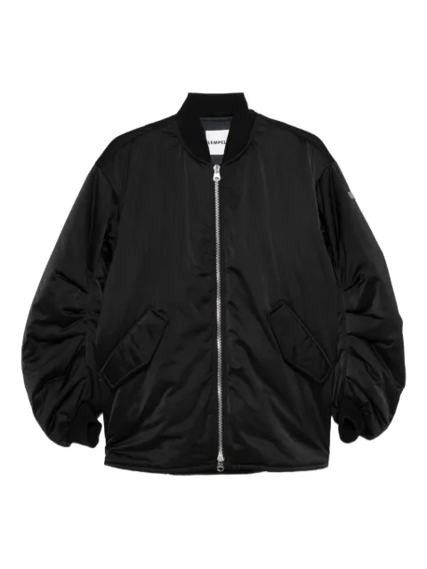 Lempelius puffed-sleeve bomber jacket Black 225RIA