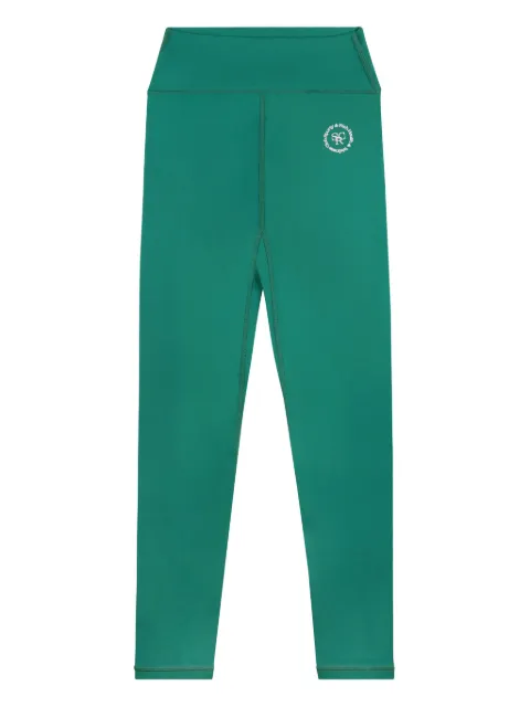 Sporty & Rich SRHWC logo-print leggings Green PA002621305GR032